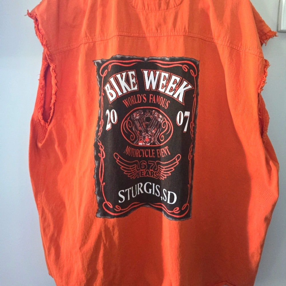 2007 Sturgis Bike Week 100% Cotton Shirt Size 4X GUC